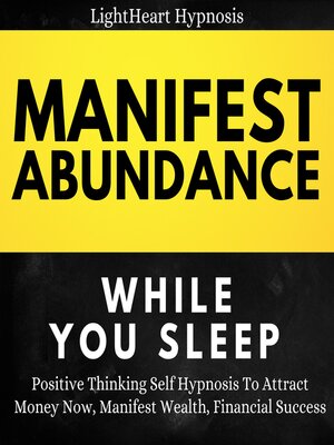 cover image of Manifest Abundance While You Sleep